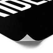 Aiden - Cool New Funny Name Fan Gift Tee  Poster (Hoek)