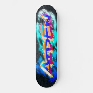 AIDEN Customisé Graffiti Skateboard