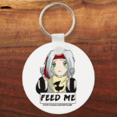 Aiden "Feed Me"-Sleutelhanger Sleutelhanger (Voorkant)
