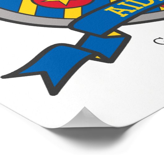 Aiden garçons nom et signification affiche de bouc (Coin)