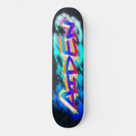 AIDEN Gepersonaliseerd Graffiti Skateboard