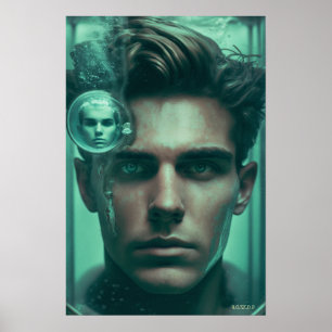 Aiden (met tekentafel Logo) Poster
