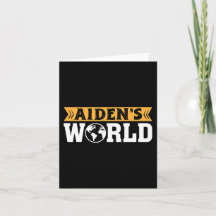 Aidenacesleger strijd tegen kanker Aiden's wereld Kaart