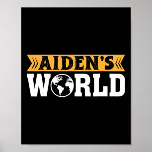 Aidenacesleger strijd tegen kanker Aiden's wereld Poster