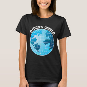 Aidenacesleger strijd tegen kanker Aiden's wereld T-shirt