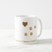 Aider les pattes Mug blanc (Devant droit)
