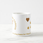 Aider les pattes Mug blanc (Centre)