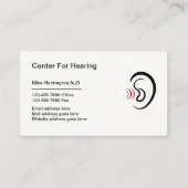 Aides auditives ET Cartes de visite (Devant)