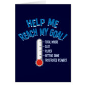 Aidez-moi à atteindre mon objectif - Penser à votr (Devant)