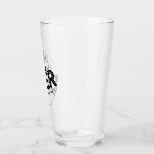 Aidez-moi à avoir besoin d'un verre de fête amusan (Gauche)