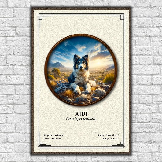 Aidi Zoologie Serie Poster