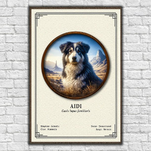 Aidi Zoologie Serie Poster