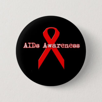 Aids Awareness Button