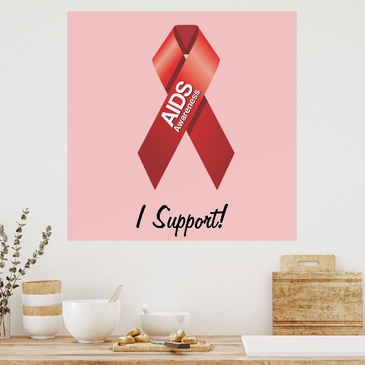 AIDS Awareness Poster (Keuken)