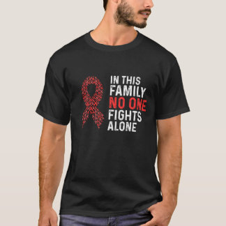 Aids/ hiv-bewustzijn : In deze familie vecht niema T-shirt