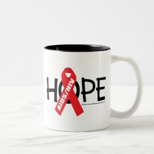 AIDS/HIV Hope Tweekleurige Koffiemok