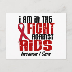 AIDS HIV in de strijd 1 I Briefkaart