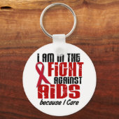 AIDS HIV in de strijd 1 I Sleutelhanger (Voorkant)