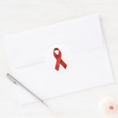 aids-lint ronde sticker (Envelop)