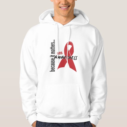 Aidsvoorlichting Hoodie (Voorkant)