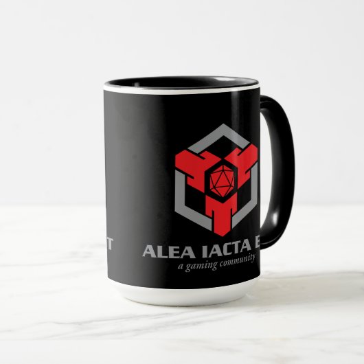 AIE Dark Coffee mug (Devant droit)