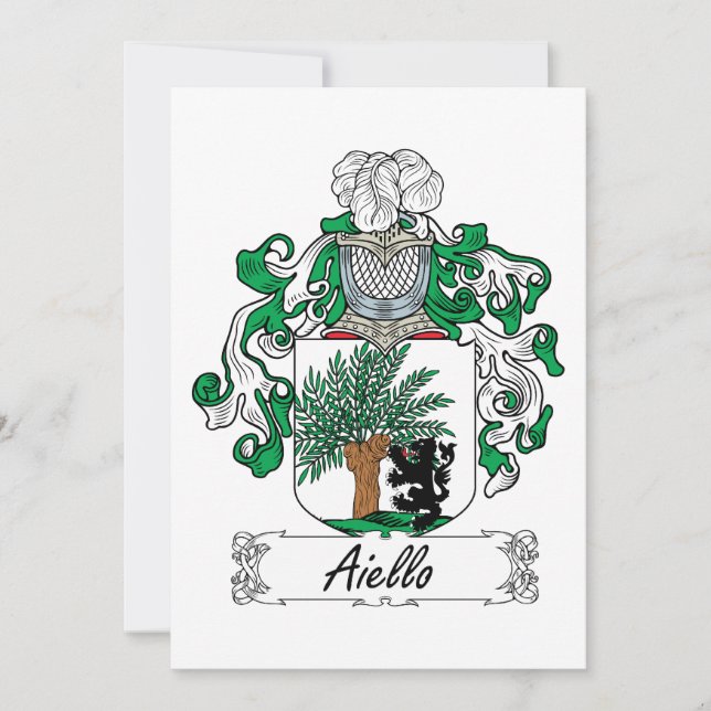Aiello Family Crest (Voorkant)