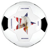 Aigle À Balles, Drapeau Américain, Étoile (Tourné)