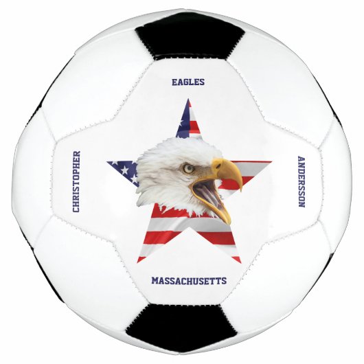 Aigle À Balles, Drapeau Américain, Étoile (Devant)