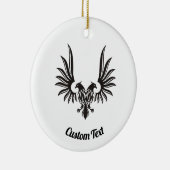 Aigle à deux têtes Ornement céramique (Droite)