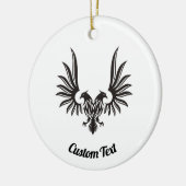 Aigle à deux têtes Ornement céramique (Gauche)