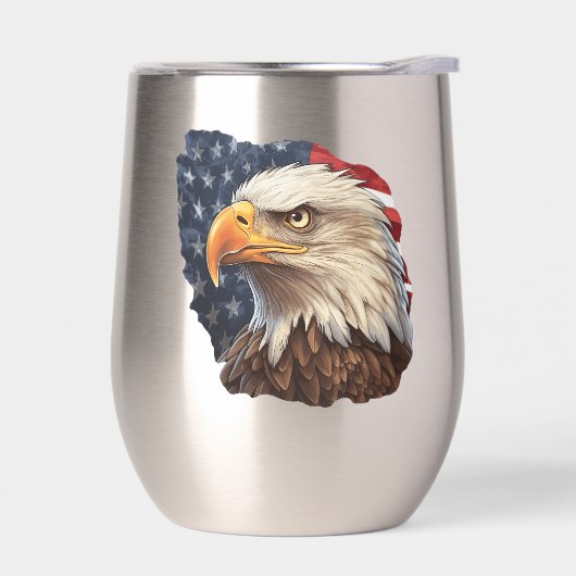 Aigle à drapeau américain (Gauche)