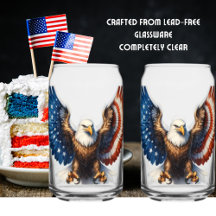 Aigle à tête blanche avec ailes ornées dans le dra