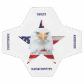 Aigle à tête blanche, Drapeau américain, Étoile (Plat)