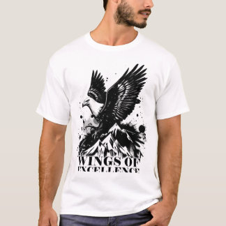 Aigle - Ailes d'excellence | T-shirt graphique en