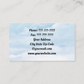 Aigle Américain avec Carte de visite de tronçonneu (Dos)