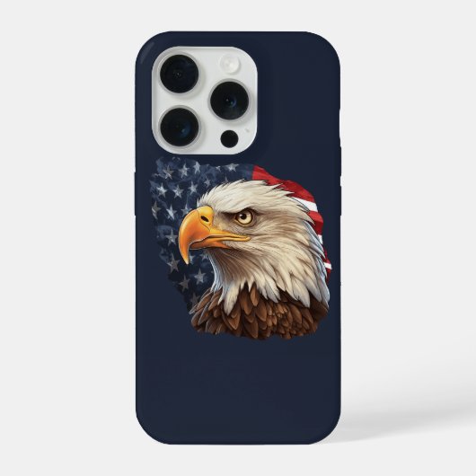 Aigle américain drapeau (Verso)
