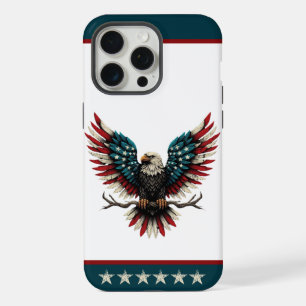 Aigle américain patriotique rustique