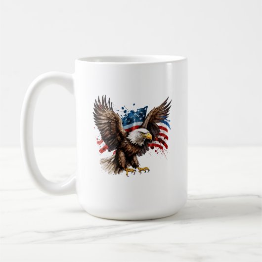 Aigle avec Mug (Gauche)