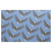 Aigle balançant en tissu d'art de dessin encré (Fat Quarter)
