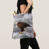 Aigle Bald partout au sac fourre-tout (De près)