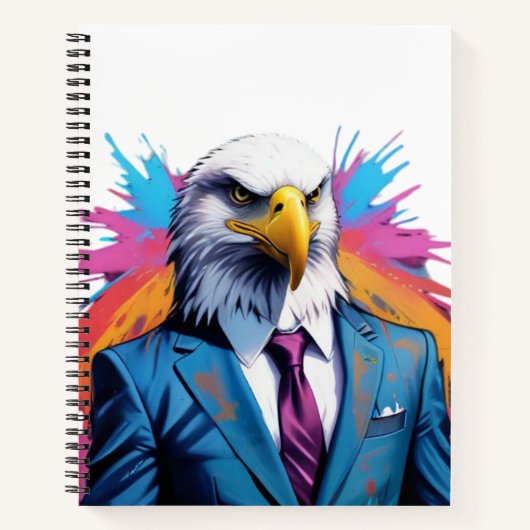 Aigle Carnet spirale (Devant)