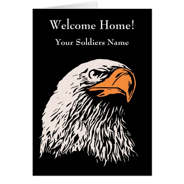 Aigle chauve patriotique (Devant)