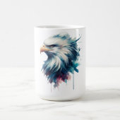 Aigle de Bald dans la tasse (Centre)