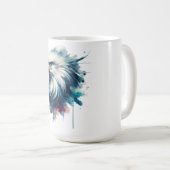 Aigle de Bald dans la tasse (Devant droit)