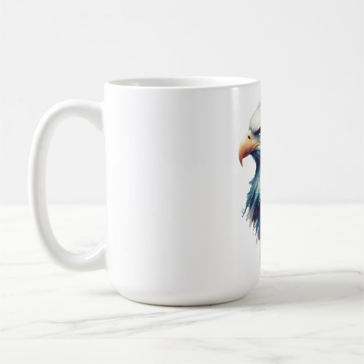 Aigle de Bald dans la tasse (Gauche)