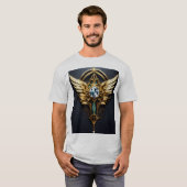 Aigle de cristal en T-shirt de vol (Devant entier)