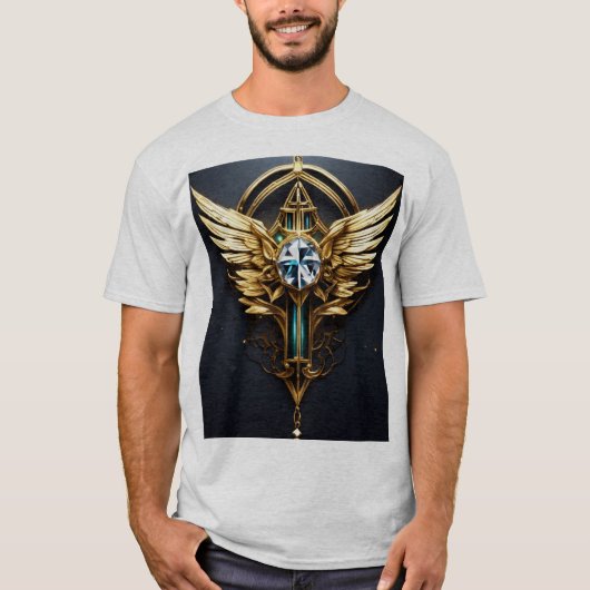 Aigle de cristal en T-shirt de vol (Devant)