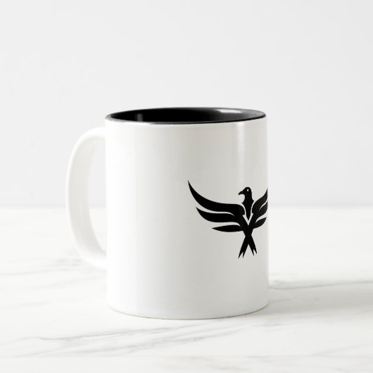 Aigle de cristal Icone Mug (Devant gauche)