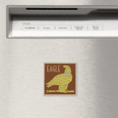 Aigle d'or, ajouter du texte Aimant (In Situ (Lave-vaisselle))