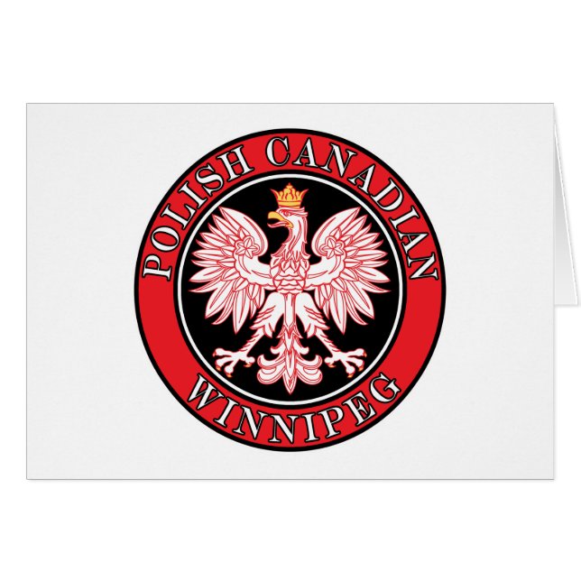 Aigle du Canada polonais de Winnipeg (Devant horizontal)